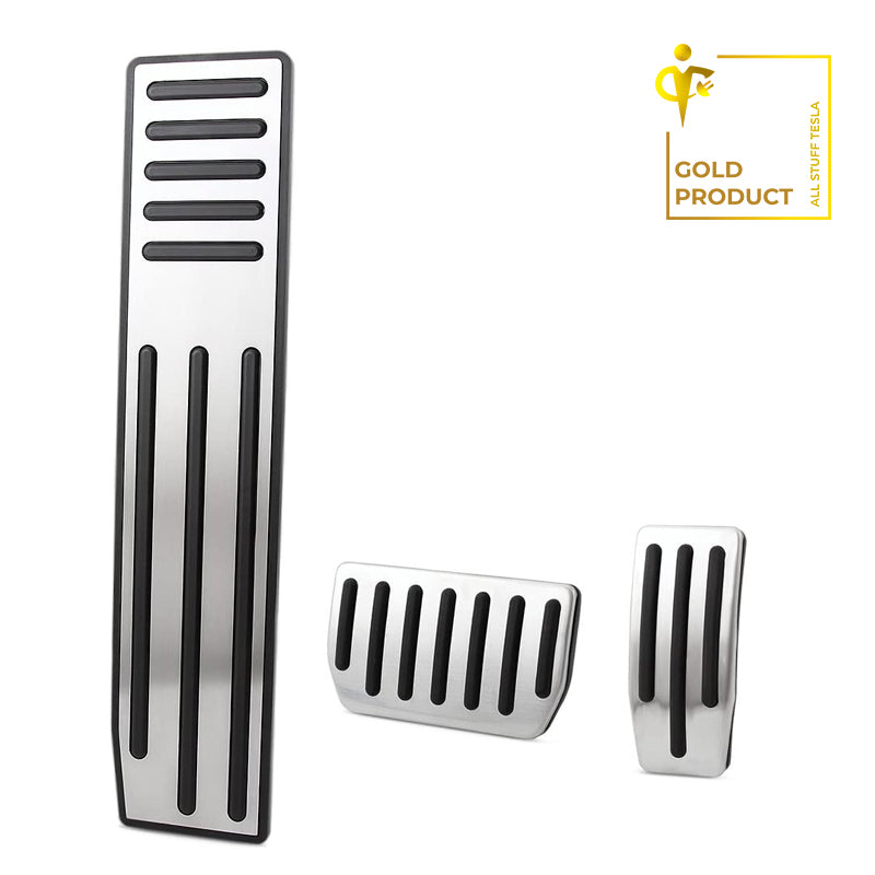 Aluminum Alloy Foot Pedal Cover Set For Model X and Model S