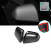 Matte Carbon Real Carbon Fiber Side Mirror Decorative Cover For Model 3