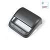 Matte Carbon Real Carbon Fiber Rear Console Air Outlet Vent Decorative Trim Cover For Model 3 and Model Y