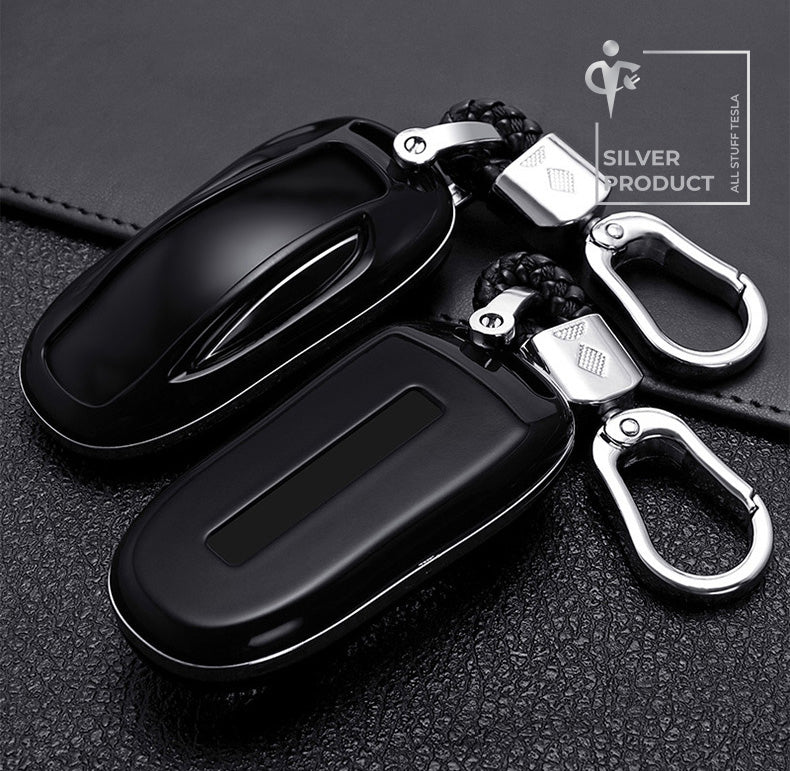 Black ABS Protective Car Key Cover For Model X