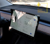 Black ABS Central Console Screen Protector Frame for Model 3 and Model Y