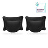 Black Nappa Leather Waist Rest and Headrest Neck Pillow Full Set For All Tesla Models
