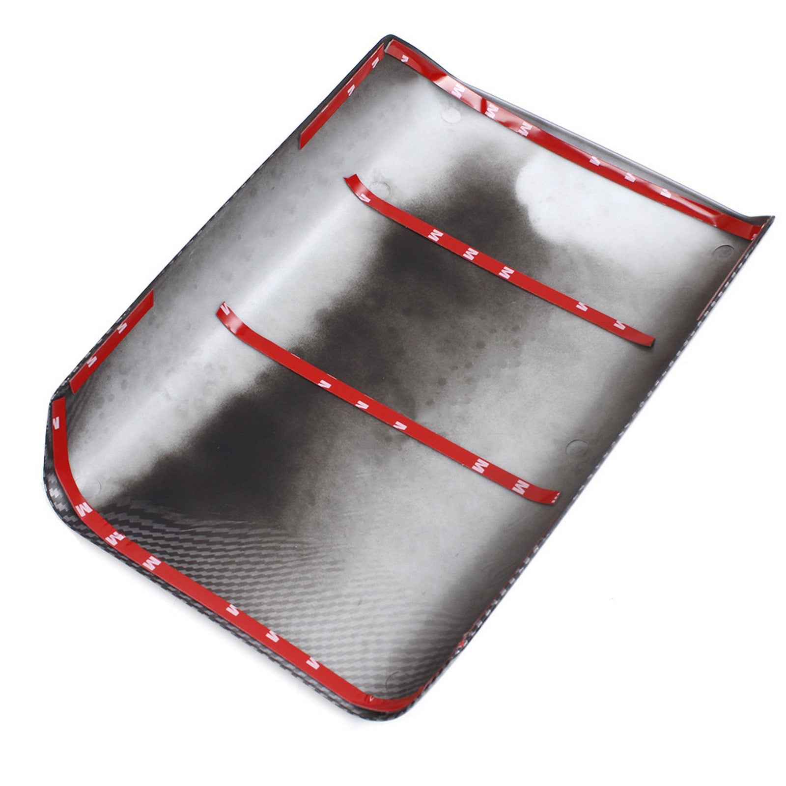 Carbon Fiber Pattern ABS Armrest Box Protective Cover For Model 3 and Model Y