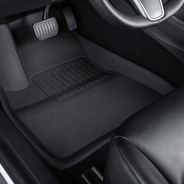All Weather 3D Floor Mats 6in1 For Model 3 2021-2023 Type 1 Left Rudder