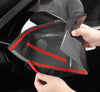Matte Carbon Real Carbon Fiber Side Mirror Decorative Cover For Model 3