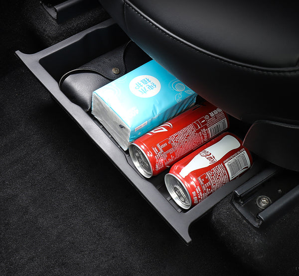 TPE Under Seat Storage Box 4in1 Set For Model Y