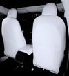 Black Nappa Leather Full Surround Seat Cover For Model 3 2024