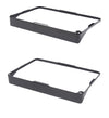 Matte Carbon Fiber ABS Central Console Screen Protector Frame for Model 3 and Model Y