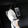 Silver Aluminum Alloy Gas-Break Pedal Covers For Model 3 and Model Y