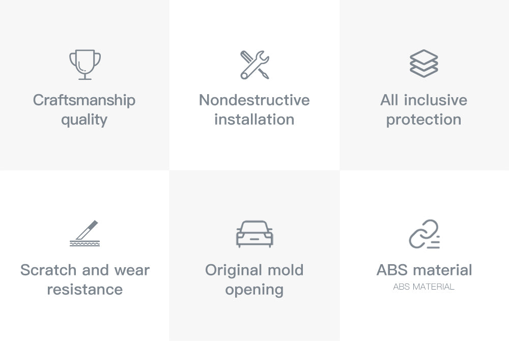 Matte Black ABS Turn Signal Lever Full Cover For Model 3 and Model Y