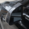 Carbon Fiber Pattern ABS Side Mirror Decorative Cover For Model 3