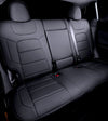 Black Nappa Leather Half Surround Seat Cover For Model 3 2024