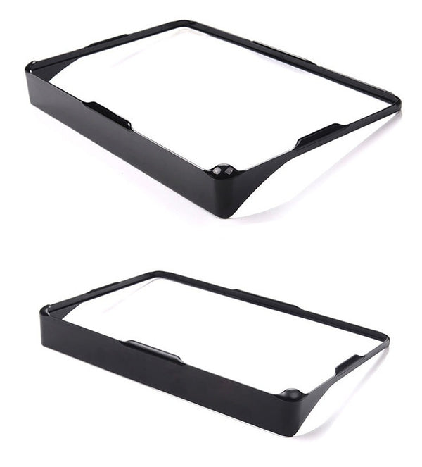 Black ABS Central Console Screen Protector Frame for Model 3 and Model Y