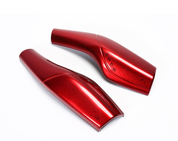 Red ABS Turn Signal Lever Cover For Model 3 and Model Y