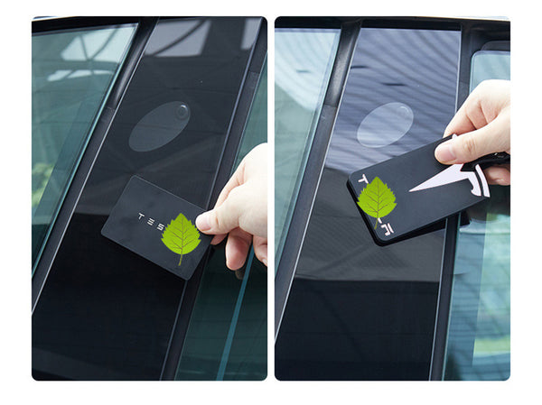 Black And White Silicone Protective Car Card Key Cover For All Tesla Models